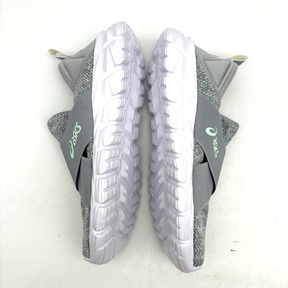 NEW Asics Quantum Lyte Piedmont Gray Slip On Lightweight Sneakers Size 7 - Picture 11 of 14